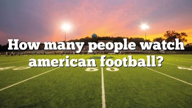 How many people watch american football?