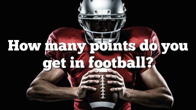 How many points do you get in football?