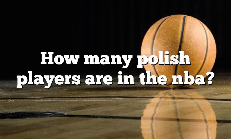 How many polish players are in the nba?