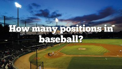 How many positions in baseball?