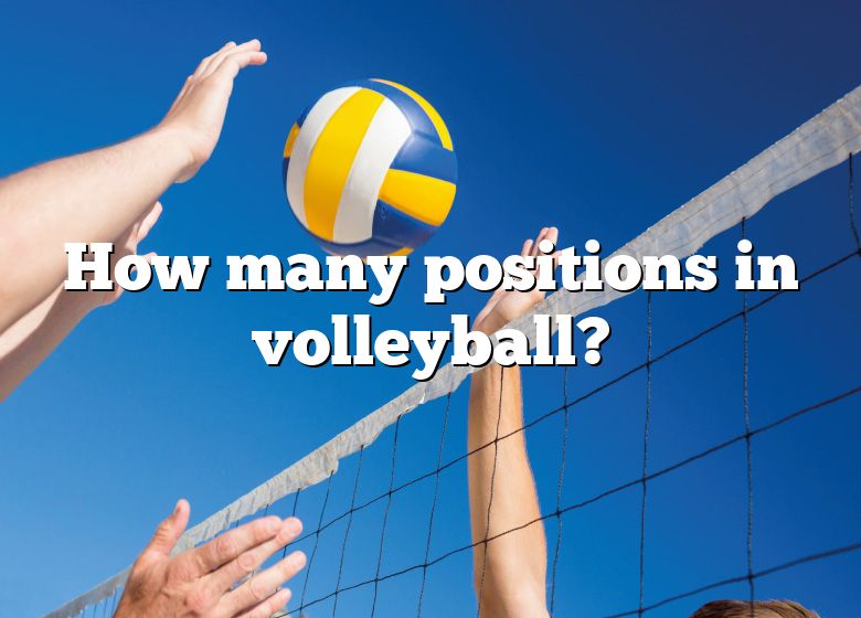 How Many Positions In Volleyball? | DNA Of SPORTS