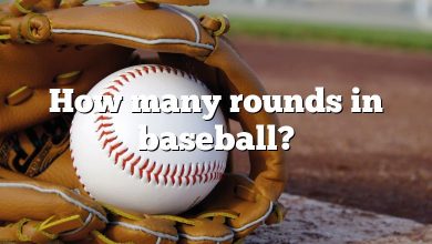 How many rounds in baseball?