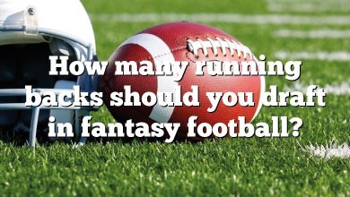 How many running backs should you draft in fantasy football?