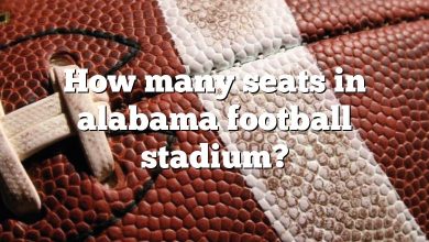 How many seats in alabama football stadium?