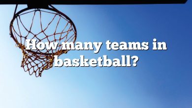 How many teams in basketball?