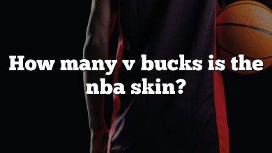 How many v bucks is the nba skin?