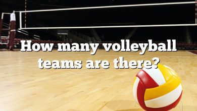 How many volleyball teams are there?