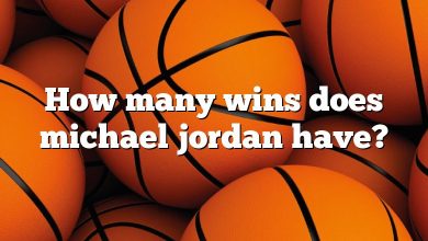 How many wins does michael jordan have?