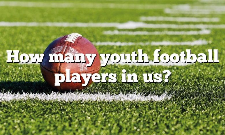 How many youth football players in us?