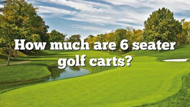 How much are 6 seater golf carts?