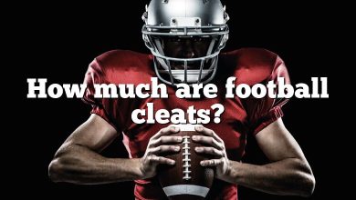 How much are football cleats?