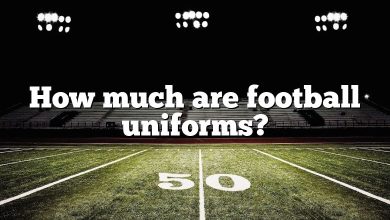 How much are football uniforms?