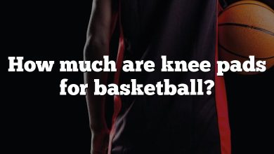 How much are knee pads for basketball?