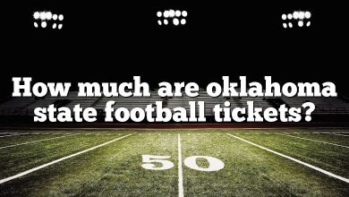 How much are oklahoma state football tickets?