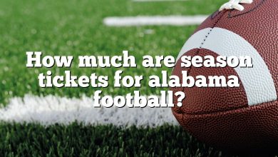 How much are season tickets for alabama football?