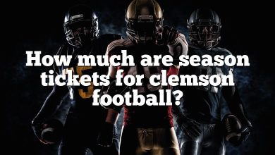 How much are season tickets for clemson football?