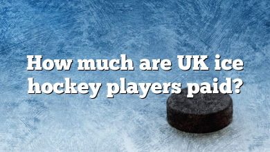 How much are UK ice hockey players paid?