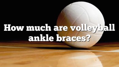 How much are volleyball ankle braces?