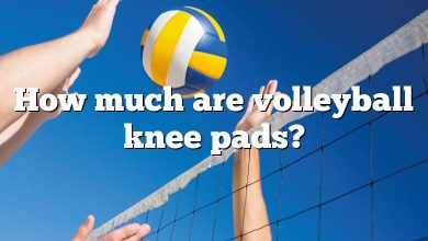 How much are volleyball knee pads?