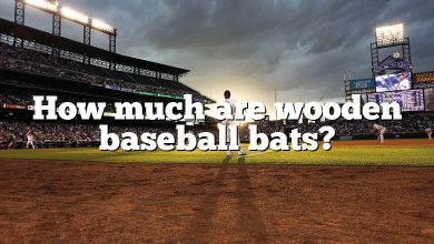 How much are wooden baseball bats?