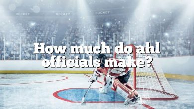 How much do ahl officials make?