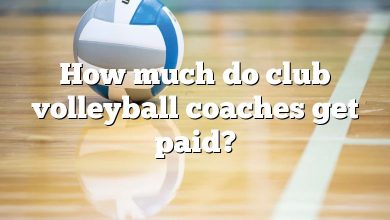 How much do club volleyball coaches get paid?