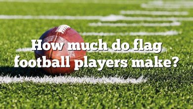 How much do flag football players make?