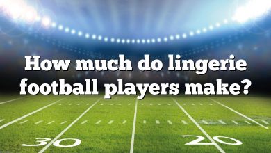 How much do lingerie football players make?