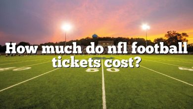 How much do nfl football tickets cost?