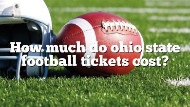 How much do ohio state football tickets cost?