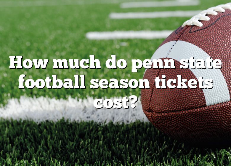 Penn State football season tickets available online; 4K new season tickets  sold