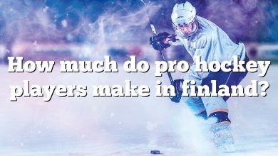 How much do pro hockey players make in finland?