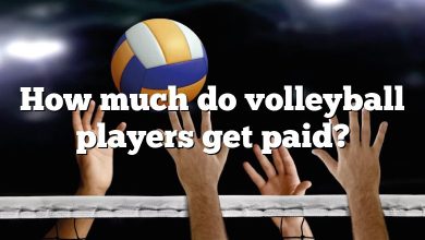 How much do volleyball players get paid?