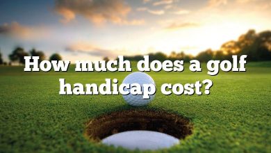 How much does a golf handicap cost?