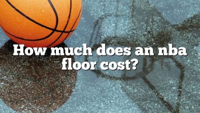 How much does an nba floor cost?