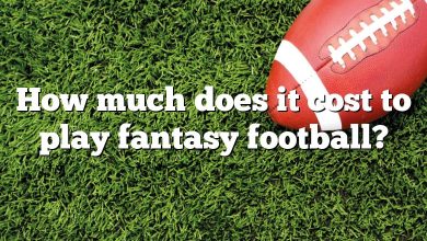 How much does it cost to play fantasy football?