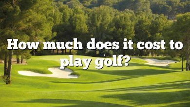 How much does it cost to play golf?