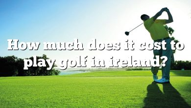 How much does it cost to play golf in ireland?