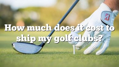 How much does it cost to ship my golf clubs?