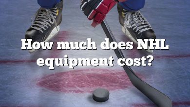 How much does NHL equipment cost?