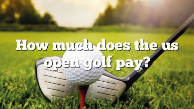 How much does the us open golf pay?