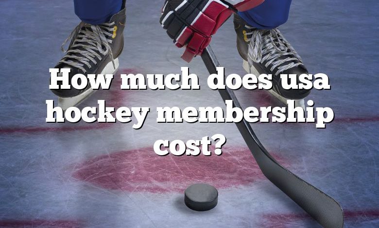 How much does usa hockey membership cost?