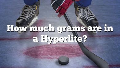 How much grams are in a Hyperlite?