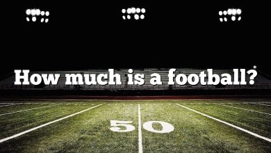 How much is a football?