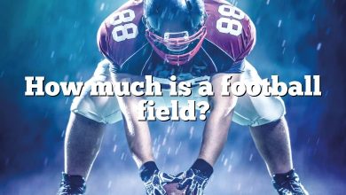 How much is a football field?