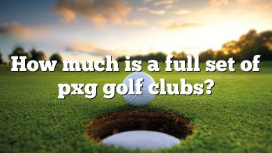 How much is a full set of pxg golf clubs?