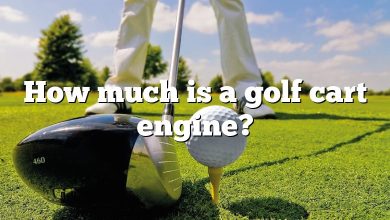 How much is a golf cart engine?