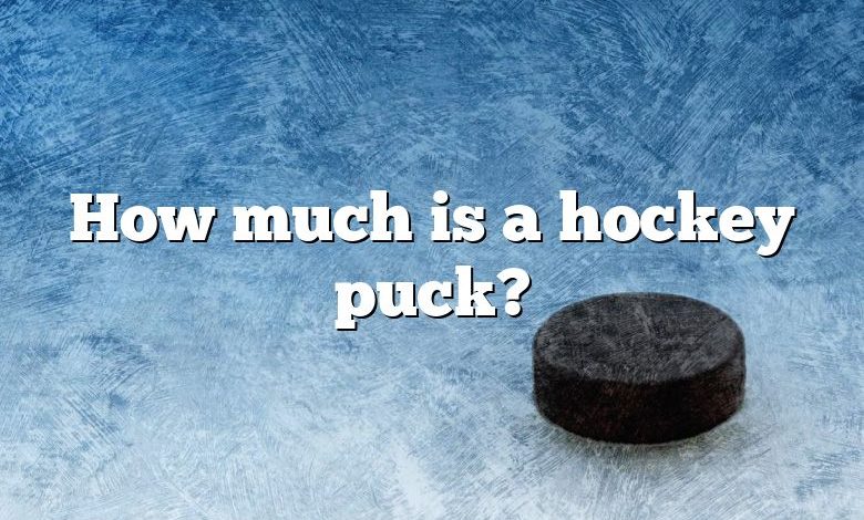 How much is a hockey puck?