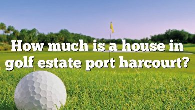 How much is a house in golf estate port harcourt?