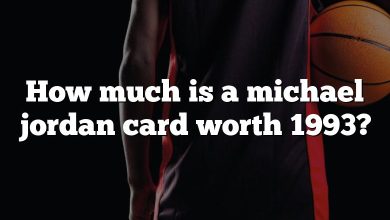 How much is a michael jordan card worth 1993?